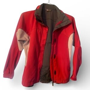 Salomon Red and Gray Men's Jacket